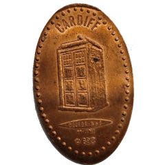 Elongated Coin - Cardiff, Doctor Who
