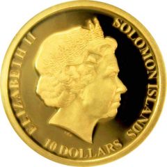 10 Dollars - Elizabeth II Elephant