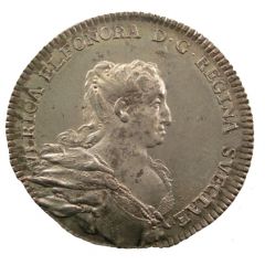 2 Mark - Frederick I Funeral of Ulrika Eleonora