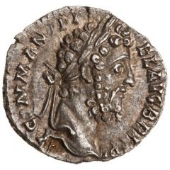 Denarius - Commodus APOL PAL P M TR P XVI COS VI, Apollo