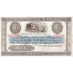 1 Pound Ulster Bank