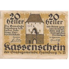 20 Heller Hainburg