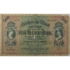500 Mark Sächsische Bank