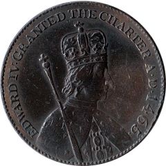 1/2 Penny Essex - Hornchurch / George Cotton