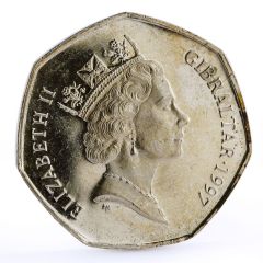 50 Pence - Elizabeth II Christmas