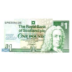 1 Pound Royal Bank of Scotland - Scottish Parliament