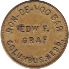 5 Cents - Ron-De-Voo Bar Columbus, Nebraska