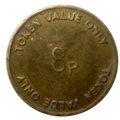 8 Pence - Token Value Only