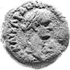 Obol - Domitian ΑΥΤ ΚΑΙΣΑΡ ΔΟΜΙΤΙΑΝΟΣ ΣΕΒ ΓΕΡΜ, LΔ