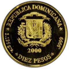10 Pesos Santuario de Higüey