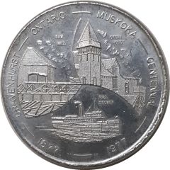Medal - Gravenhurst, Ontario Centennial