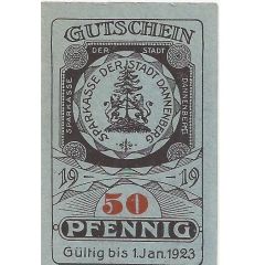 50 Pfennig Sparkasse