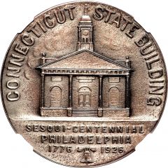 Dollar - U.S. Sesquicentennial Exposition in Philadelphia Connecticut