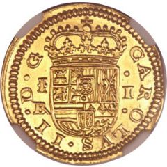 1 Escudo - Carlos II Segovia