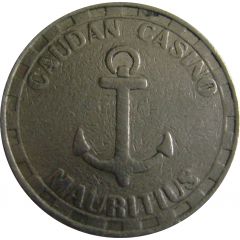 Token - 5 Rupees - Caudan Casino