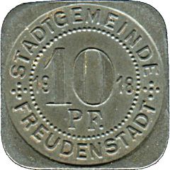 10 Pfennig - Freudenstadt