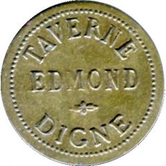 1 Franc Taverne Edmond - Digne [04]