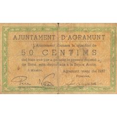50 Céntimos Agramunt