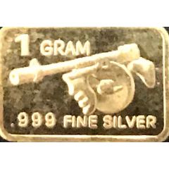 1 Gram Silver Tommy Gun