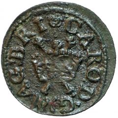 1 Farthing - Charles I Richmond issue, type 6