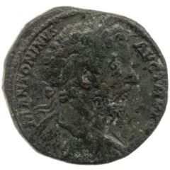 Sestertius - Marcus Aurelius GERMANICO AVG IMP VI COS III S C