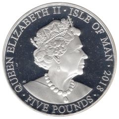 5 Pounds - Elizabeth II Birth of Prince Louis, Silver proof