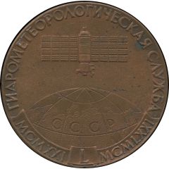 Medal - Hydrometeorological Service 50th Anniversary
