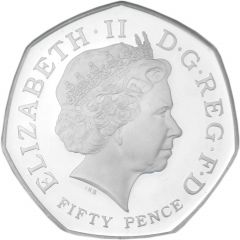 50 Pence - Elizabeth II Kew Gardens, Silver Proof