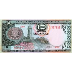 10 Shilin / 10 Shillings