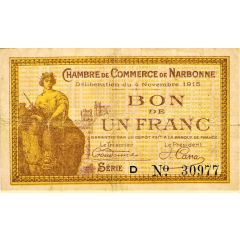 1 Franc - Chambre de Commerce de Narbonne 11