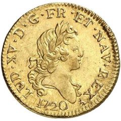 1 Louis d`or aux deux L - Louis XV