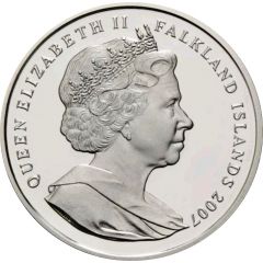 1 Crown - Elizabeth II International Polar Year, Silver Proof Issue