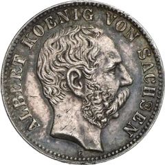 10 Mark - Albert Silver pattern strike