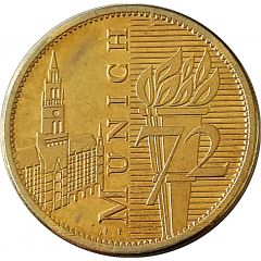 Medal - Munich 1972 XX Olympic Games