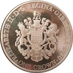 1 Crown - Elizabeth II End of War