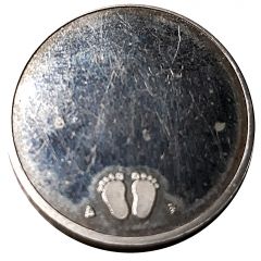 Token - Birth baby Footprints, Dutch