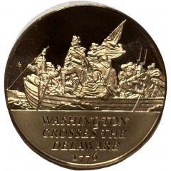 Medal - History of the American Revolution Washington Crosses the Delaware