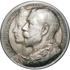 Medal - George V Coronation, Forres, silver