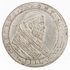 1 Piastra - Sisto V INTE SIGNVM NOSTRE REDEMPTIONIS