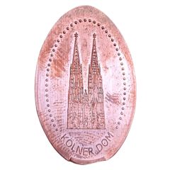 Elongated coin - Kölner Dom