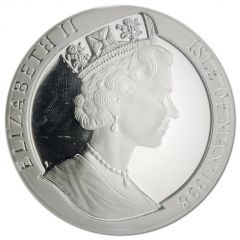 1 Crown - Elizabeth II Year of the Tiger, Silver Proof