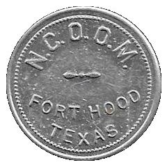 25 Cents - N.C.O.O.M. Ft Hood, Texas