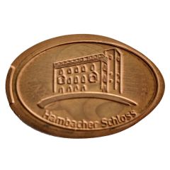 Elongated Coin - Hambacher Schloss