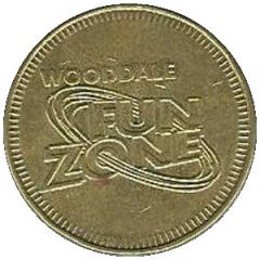 Token - Wooddale Fun Zone Woodbury, Minnesota