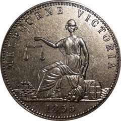 Medal - 1 Penny - E.De Carle and Co Melbourne, Victoria, Replica
