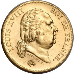 40 Francs - Louis XVIII