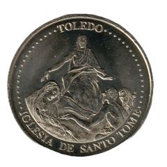 Medal - Toledo Jesus with open arms