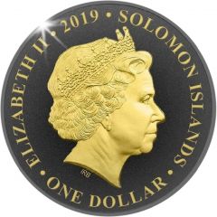 1 Dollar - Elizabeth II Scarab Beetle