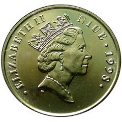 1 Dollar - Elizabeth II Diana-Princess of Wales