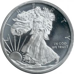 1 oz Silver Golden State Mint - Walking Liberty